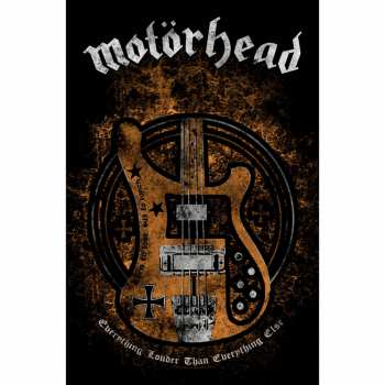 Merch Motörhead: Poster in tessuto Lemmy's Bass