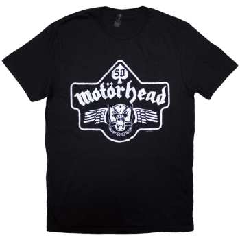 Merch Motörhead: Maglietta 50 Years Ace Wings Emblem