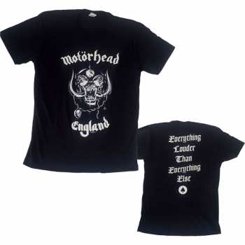 Merch Motörhead: Maglietta England 