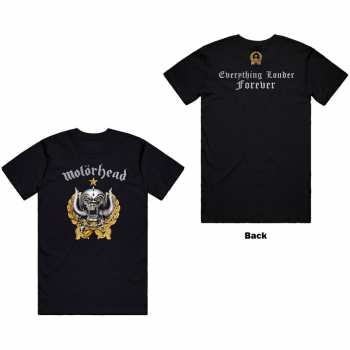 Merce Motörhead: Tričko Everything Louder Forever  S