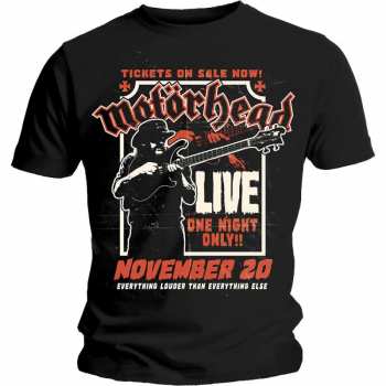Merch Motörhead: Maglietta Lemmy Firepower 