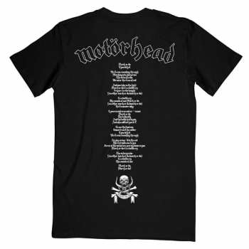 Merce Motörhead: Tričko March Or Die Lyrics S