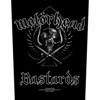 Merce Motörhead: Zádová Nášivka Bastards