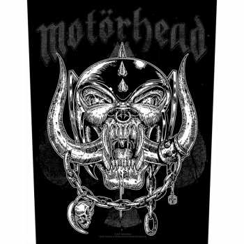 Merch Motörhead: Applicazione sulla schiena Etched Iron