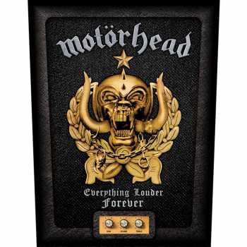 Merce Motörhead: Zádová Nášivka Everything Louder Forever
