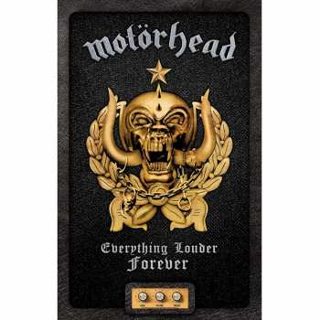 Merch Motörhead: Applicazione sulla schiena Everything Louder Forever