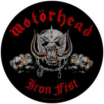 Merce Motörhead: Zádová Nášivka Iron Fist