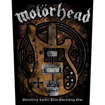 Merch Motörhead: Applicazione sulla schiena Lemmy's Bass