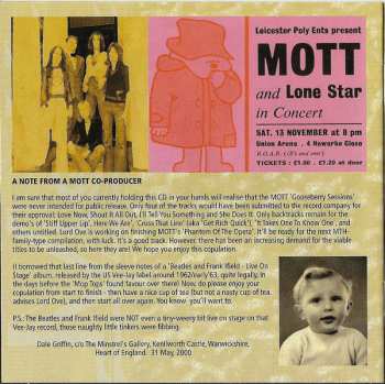 CD Mott: The Gooseberry Sessions & Rarities