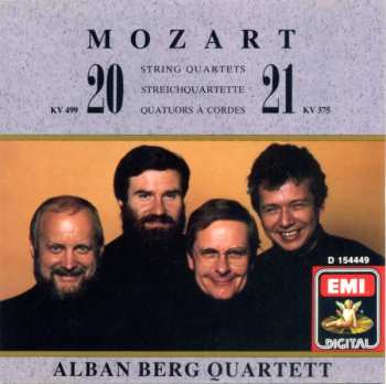 Album Wolfgang Amadeus Mozart: String Quartets Nos. 20, K.499 20 & 21, K.575