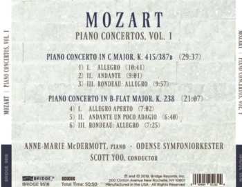 CD Wolfgang Amadeus Mozart: Piano Concertos, Vol. 1