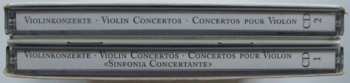 2CD/Set di cofanetti Berliner Philharmoniker: Violinkonzerte Nr. 2 Und 4 - «Sinfonica Concertante» K. 364 - Violinkonzerte Nr. 3 Und 5