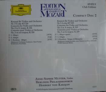 2CD/Set di cofanetti Berliner Philharmoniker: Violinkonzerte Nr. 2 Und 4 - «Sinfonica Concertante» K. 364 - Violinkonzerte Nr. 3 Und 5