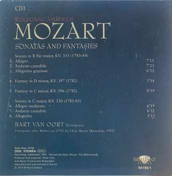 14CD/Set di cofanetti Wolfgang Amadeus Mozart: Complete Keyboard Works