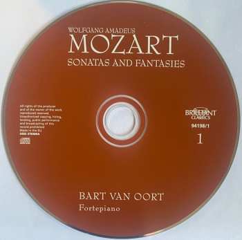 14CD/Set di cofanetti Wolfgang Amadeus Mozart: Complete Keyboard Works