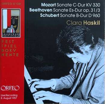 Album Ludwig van Beethoven: Mozart Sonate C-Dur KV 330 / Beethoven Sonate Es-Dur Op. 31/3 / Schubert Sonate B-Dur D 960