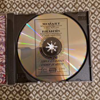 CD Johannes Brahms: Klarinettenquintett A-Dur KV 581 / Klarinettenquintett H-moll Op. 115