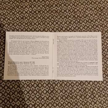 CD Johannes Brahms: Klarinettenquintett A-Dur KV 581 / Klarinettenquintett H-moll Op. 115