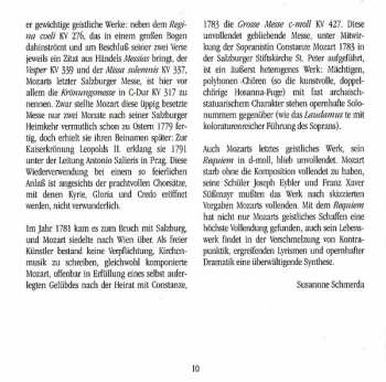 CD Wolfgang Amadeus Mozart: Exsultate · Sacred Arias
