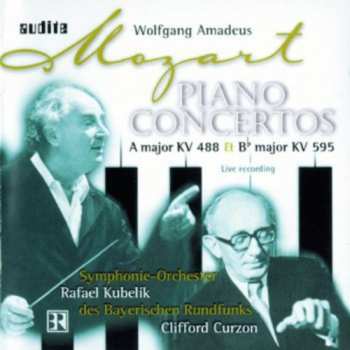 Album Mozart / Curzon / Kubelik / Bavarian Radio So: Curzon Plays Mozart Piano Concertos