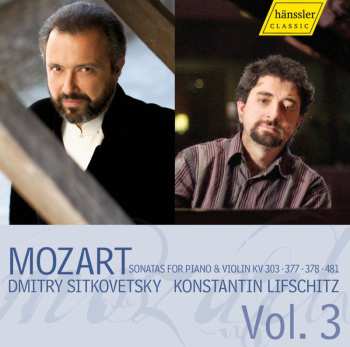 CD Wolfgang Amadeus Mozart: Sonatas For Piano & Violin Vol. 3