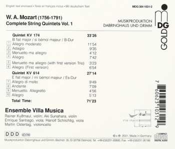 CD Wolfgang Amadeus Mozart: Complete String Quintets, Vol. 1