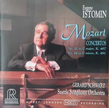 CD Wolfgang Amadeus Mozart: Concerto No. 21 & 24
