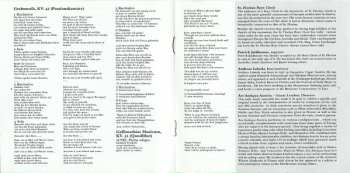 CD Wolfgang Amadeus Mozart: Grabmusik KV. 42, Gallimathias Musicum KV. 32