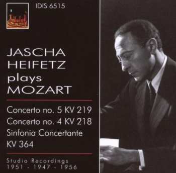 CD Mozart / Heifetz / Primrose: Violin Cons