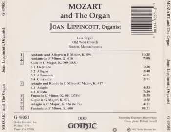 CD Wolfgang Amadeus Mozart: Mozart And The Organ