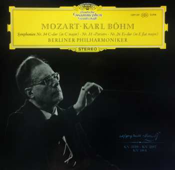 Album Berliner Philharmoniker: Symphonien Nr. 34 C-Dur (In C Major) • Nr. 31 »Pariser« • Nr. 26 Es-Dur (In E Flat Major)