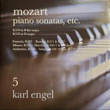 6CD/Set di cofanetti Wolfgang Amadeus Mozart: Piano Sonatas