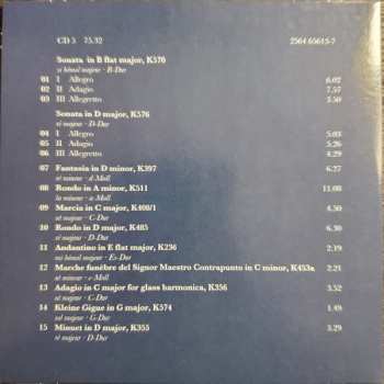 6CD/Set di cofanetti Wolfgang Amadeus Mozart: Piano Sonatas