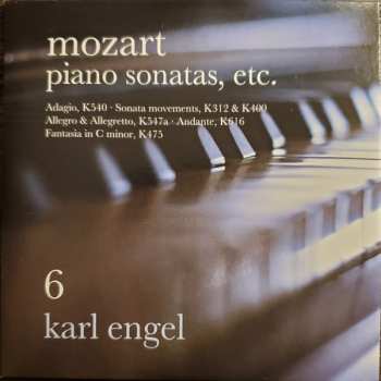 6CD/Set di cofanetti Wolfgang Amadeus Mozart: Piano Sonatas