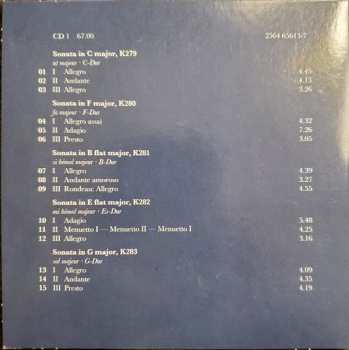 6CD/Set di cofanetti Wolfgang Amadeus Mozart: Piano Sonatas