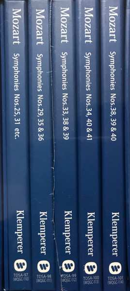 Set di cofanetti/5SACD Wolfgang Amadeus Mozart: Symphonies LTD | DIGI