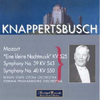 Album Mozart / Knappertsbusch: Sinfonie 39 & 40 Kleine N