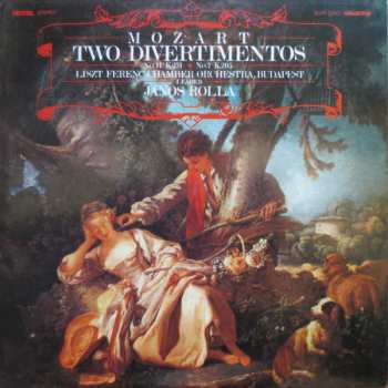 LP Wolfgang Amadeus Mozart: Two Divertimentos No.11 K.251 / No. 7 K.205