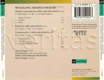 CD Wolfgang Amadeus Mozart: Sinfonia Concertante / Concertone