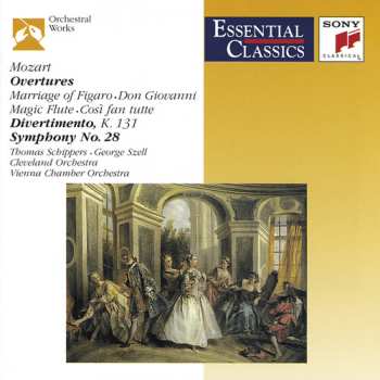 Album Wolfgang Amadeus Mozart: Overtures / Divertimento / Symphony No.28