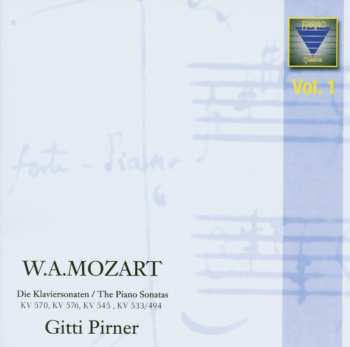 CD Mozart / Pirner: Complete Pno Sons 1