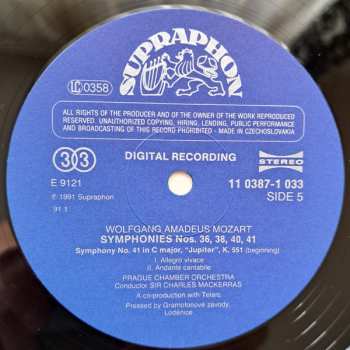 3LP Prague Chamber Orchestra: Symphonies No.36, No.38, No. 40, No. 41