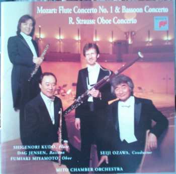 CD Wolfgang Amadeus Mozart: Flute Concerto No. 1 & Bassoon Concerto / Oboe Concerto