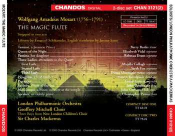 2CD/Set di cofanetti Wolfgang Amadeus Mozart: The Magic Flute