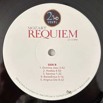 LP Wolfgang Amadeus Mozart: Requiem