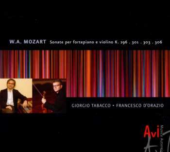 Album Mozart / Tabacco / D'orazio: Sonatas For Fortepiano & Violin K 296 & 301 & 303