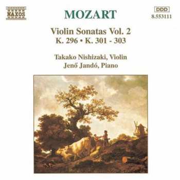 CD Wolfgang Amadeus Mozart: Violin Sonatas Vol. 2 K. 296 K. 301-303