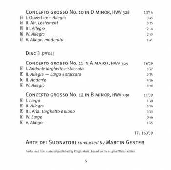 3SACD Georg Friedrich Händel: 12 Concerti Grossi, Opus 6
