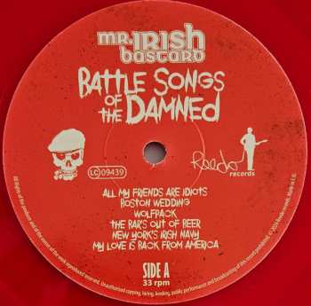 LP Mr. Irish Bastard: Battle Songs Of The Damned