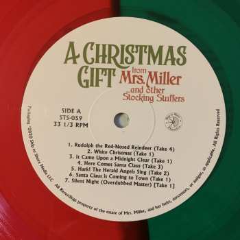 LP Mrs. Elva Miller: A Christmas Gift... and Other Stocking Stuffers CLR